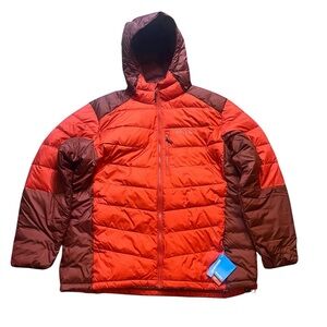 Columbia Men's 2X Labyrinth Loop II Hooded Jacket Zippered Pockets Omni Heat